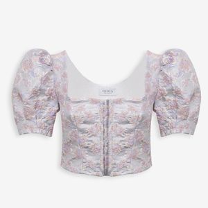 Gioia Corset Puff Sleeve Top